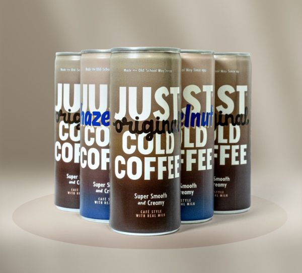 JUST Cold Coffee Duo Pack – 3 Original + 3 Hazelnut (6-Bottle Combo)